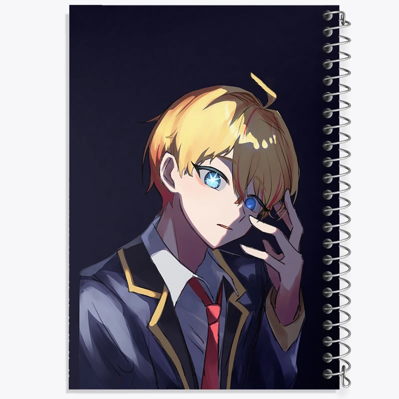 دفتر شطرنجی 50 برگ خندالو مدل آکوا انیمه اوشی نو کو کد 31209