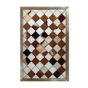 کلاژ فرش پوست و چرم کمالی مدل AD-00404