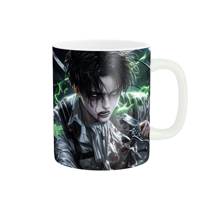 ماگ طرح لیوای اکرمن انیمه کد 1167