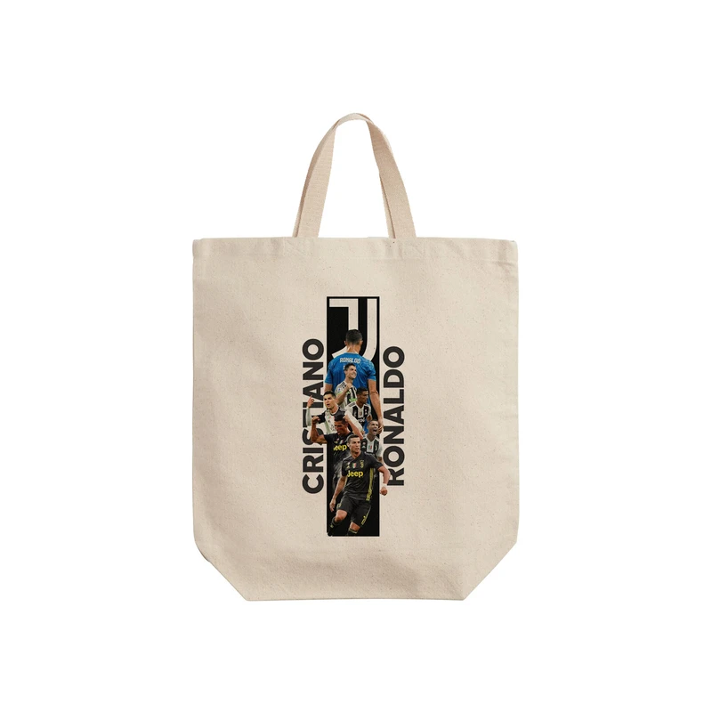 ساک خرید ترمه طراحان ایده مدل پترن کریستیانو رونالدو کد strm0815 - S