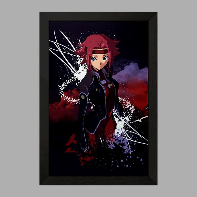 تابلو خندالو مدل کالن کوزوکی انیمه کد گیاس Code Geass  کد 13055