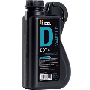 روغن ترمز خودرو بیزول مدل Dot-4 ظرفیت 0.5 لیتر