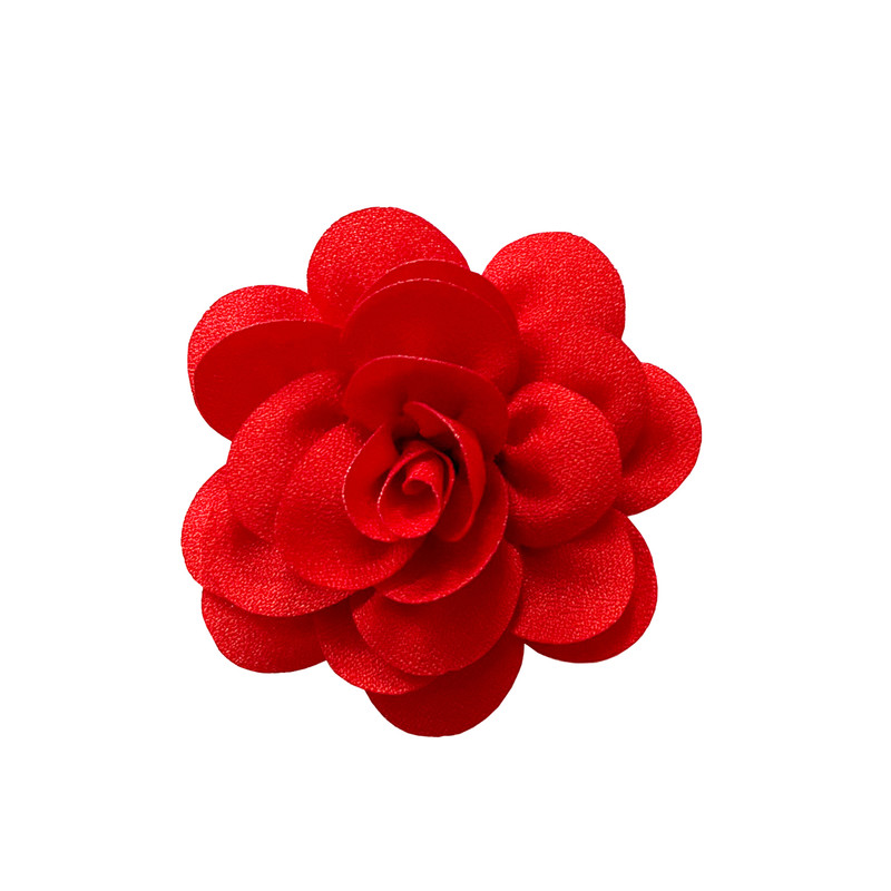 سنجاق سینه دخترانه مدل گل اسکاتلندی کد 8777