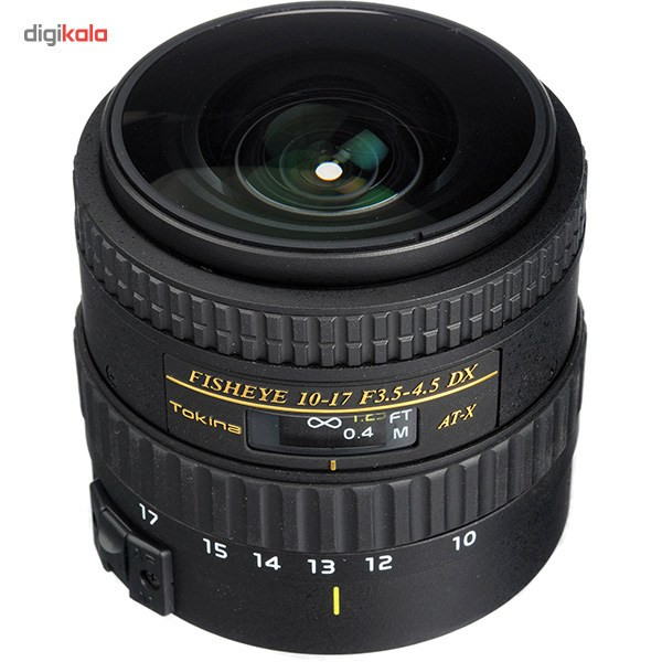 لنز دوربین توکینا 17-10 F/3.5-4.5 DX Auotofocus Fisheye For Canon
