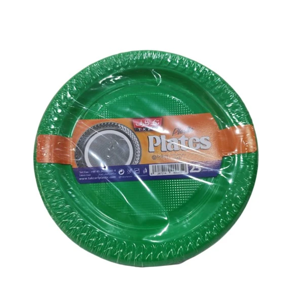 پیش دستی یکبار مصرف تکظرف مدل صدف بسته 25 عددی