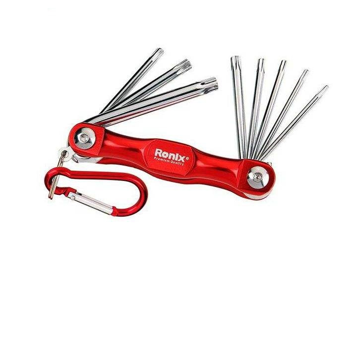 مجموعه 8 عددی آچار ستاره ای رونیکس مدل HR-2041