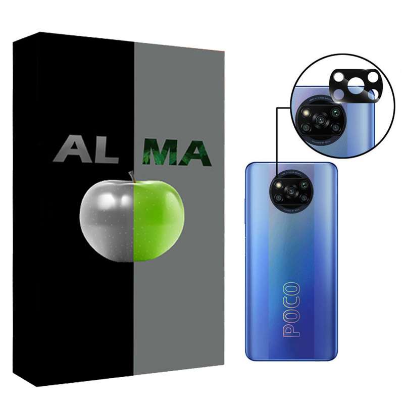 محافظ لنز دوربین آلما مدل LN-FLZ مناسب برای گوشی موبایل شیائومی Poco X3 / X3 Pro