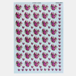 برچسب ترنسفر مدل گل کد 3