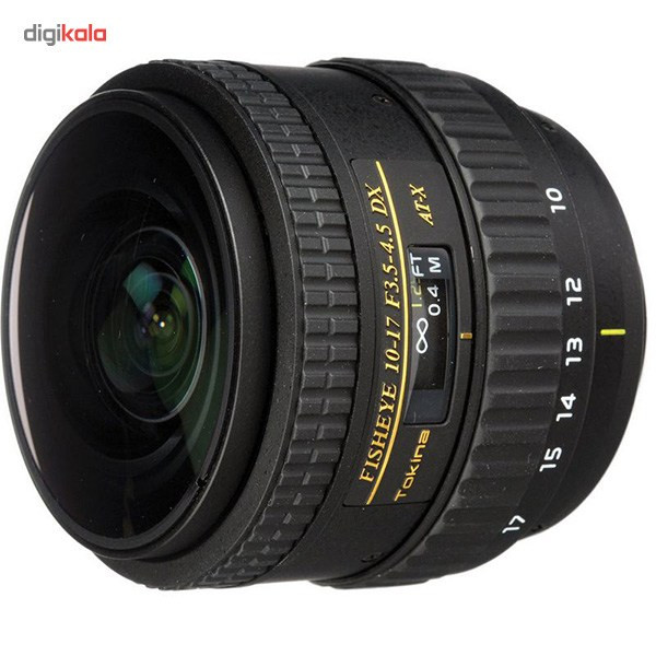 لنز دوربین توکینا 17-10 F/3.5-4.5 DX Auotofocus Fisheye For Canon