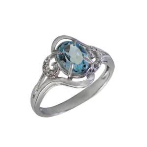 انگشتر نقره زنانه کد 2703