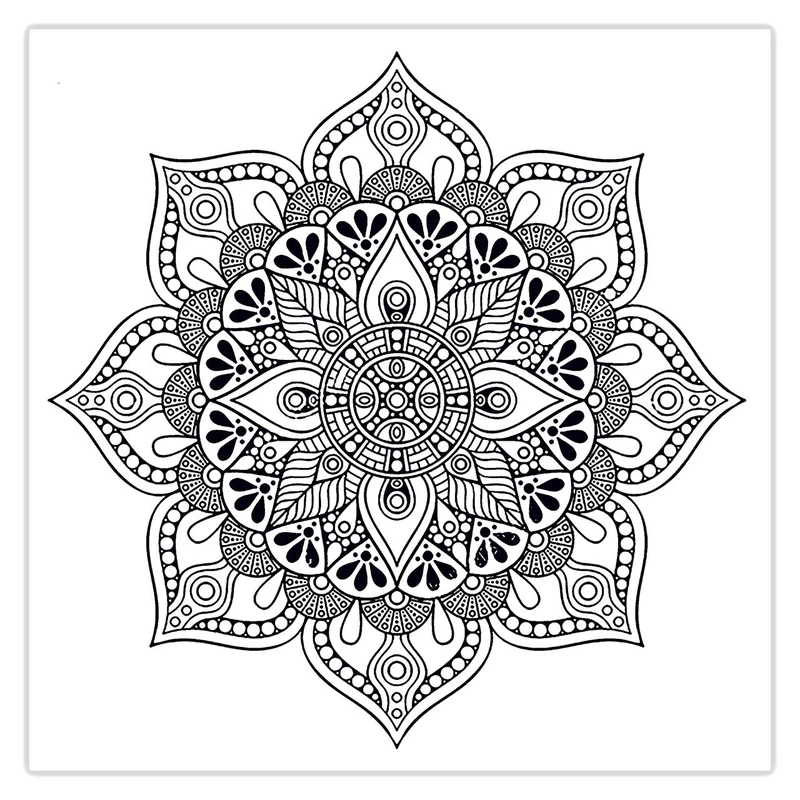 تابلو شاسی رنگ آمیزی زیزیپ مدل 1001P20 سایز 20x20 سانتی متر