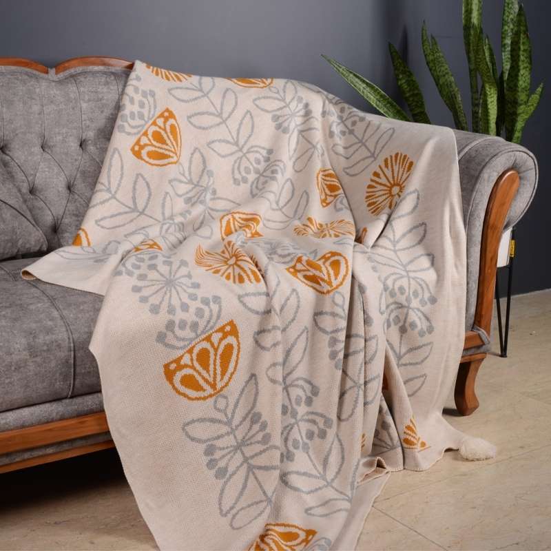 شال مبل طرح قاصدک سایز 170×140 سانتی متر شال مبل طرح قاصدک سایز 170×140 سانتی متر