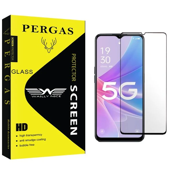 محافظ صفحه نمایش شیشه ای وایلی نایس مدل Pergas مناسب برای گوشی موبایل اوپو A1x