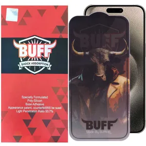 Buff Crystal Pro Glass Screen Protector For Apple iPhone 15 Pro Max
