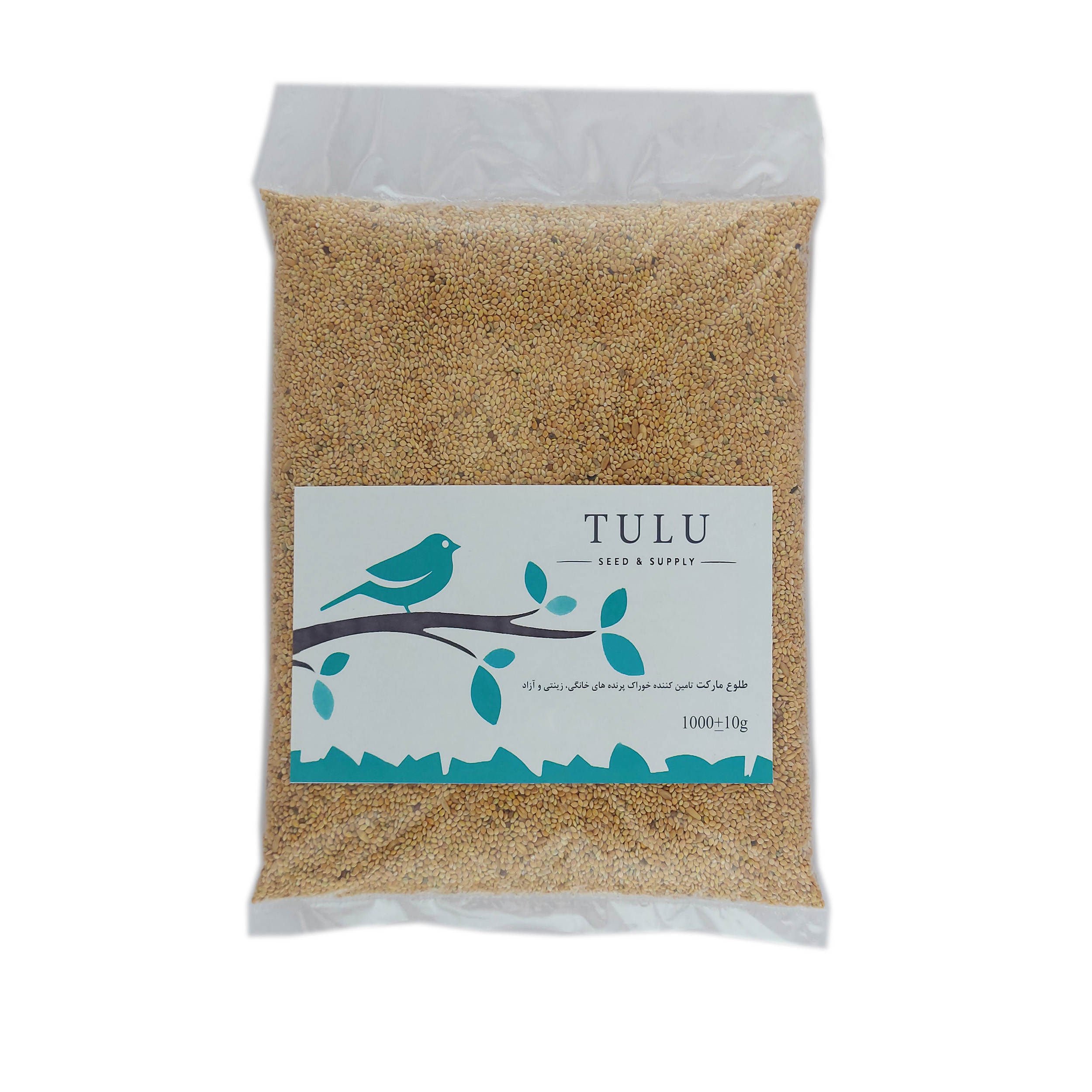 غذای پرندگان مدل مخلوط ارزن و گندم کد 1 وزن 1000 گرم