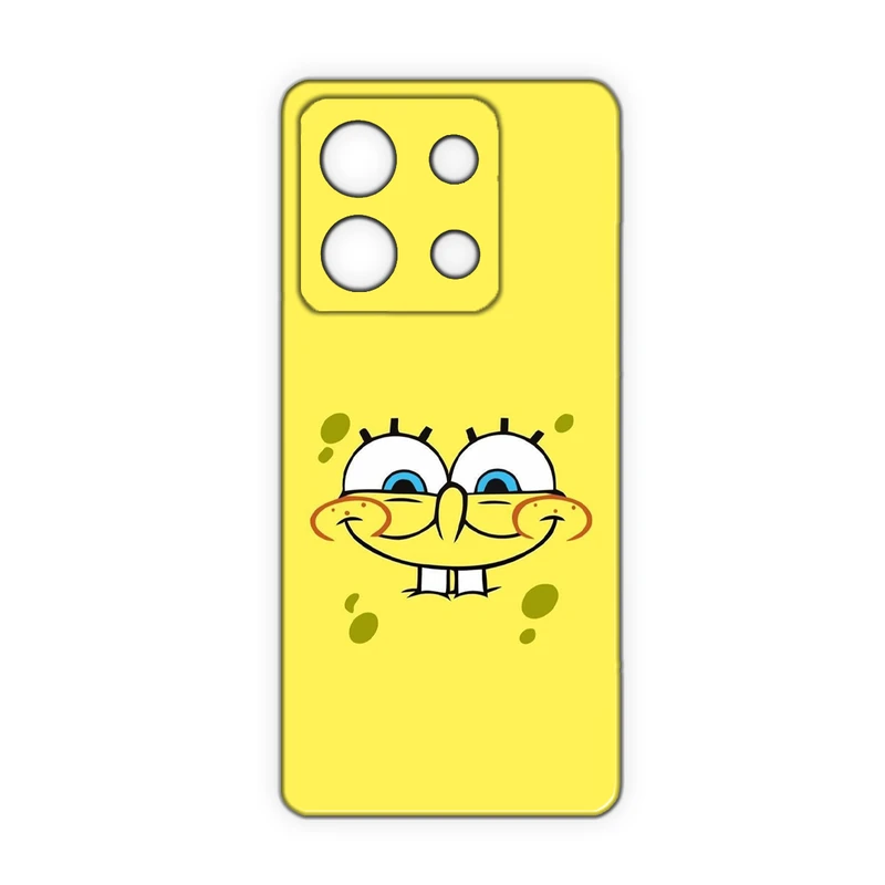 کاور مدل باب اسفنجی کد 484 مناسب برای گوشی موبایل شیائومی Redmi Note 13 4G