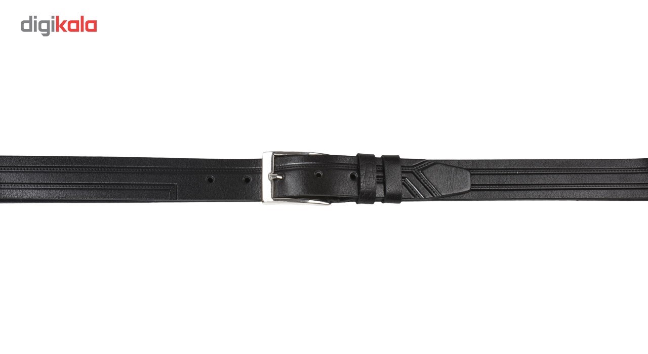 PARINEH CHARM Natural leather men's belt, model BP11-1 4CM
