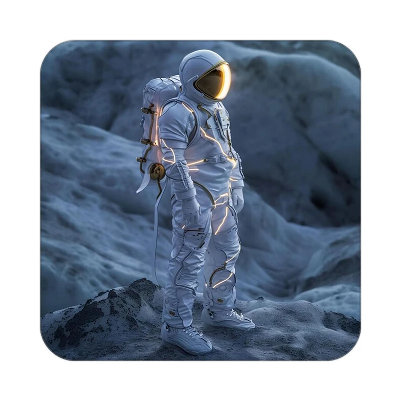 زیر لیوانی کاکتی طرح فضانورد مدل mp46024