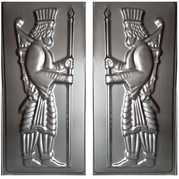 حفاظ ضد سرقت درب آپارتمان مدل سرباز ورقی هخامنشی کد 21