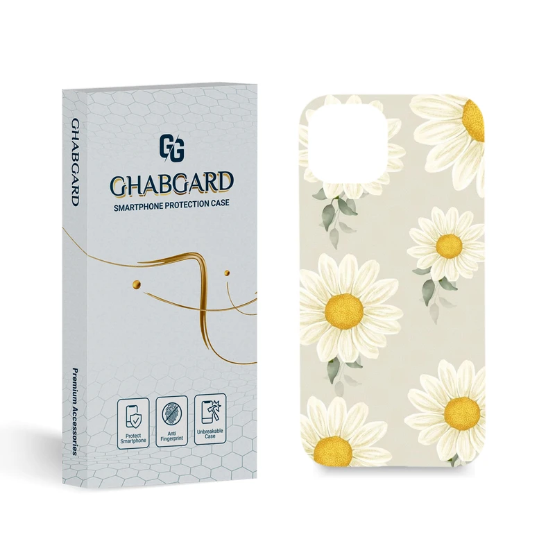 کاور قاب گارد مدل گل مناسب برای گوشی موبایل اپل  iPhone 14 