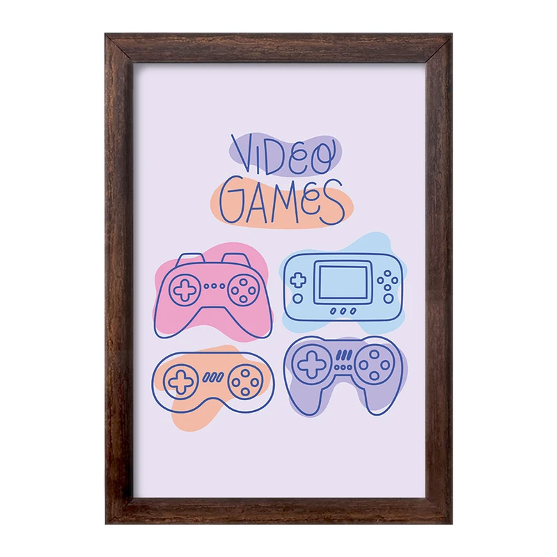 تابلو خندالو طرح گیمر (Gamer) کد F1542