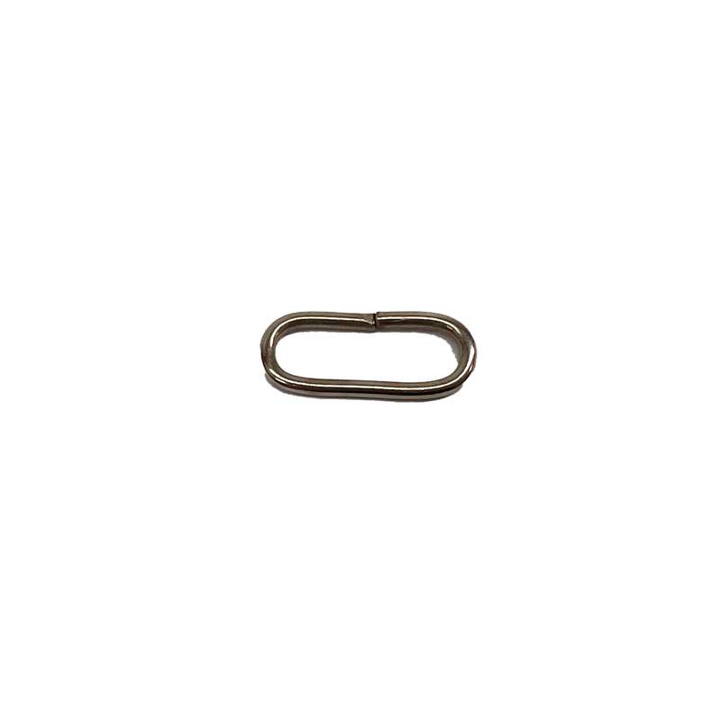 یراق حلقه مدل بیضی 2CM بسته 100 عددی