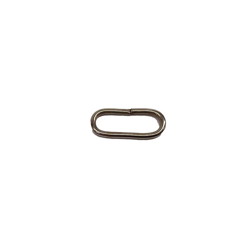 یراق حلقه مدل بیضی 2CM بسته 100 عددی