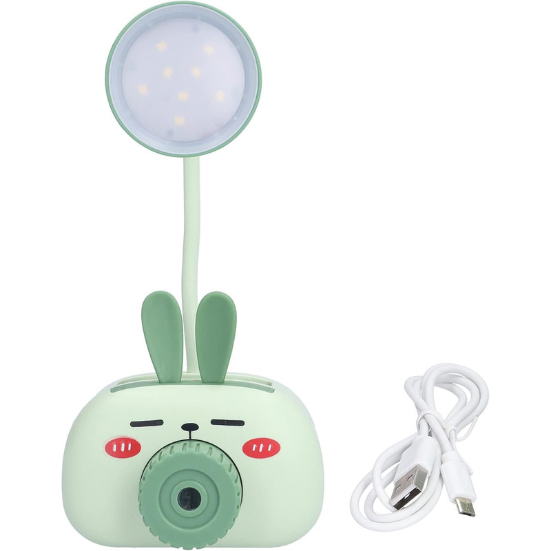 چراغ مطالعه شارژی مدل مدادتراش دار طرح خرگوش چشم بسته کد BOBO219