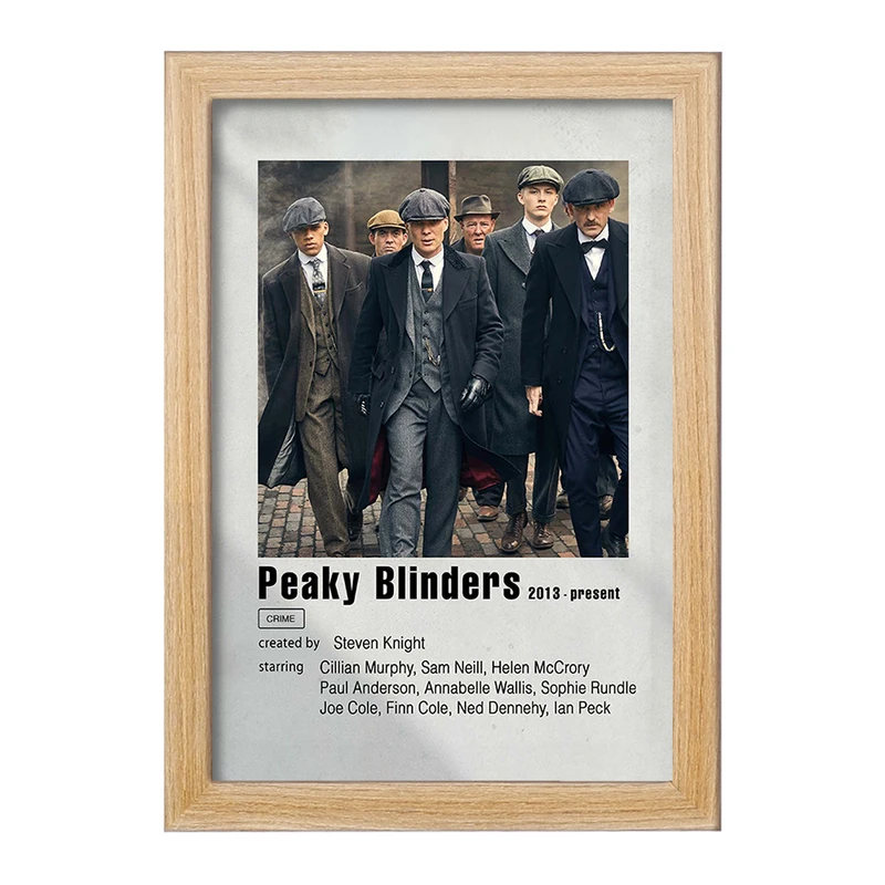 تابلو خندالو مدل پیکی بلایندرز (Peaky Blinders) کد F11291