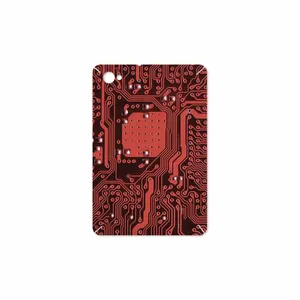 MAHOOT Red Printed Circuit Board Cover Sticker for Samsung Galaxy Tab 7.7 2011 P6800