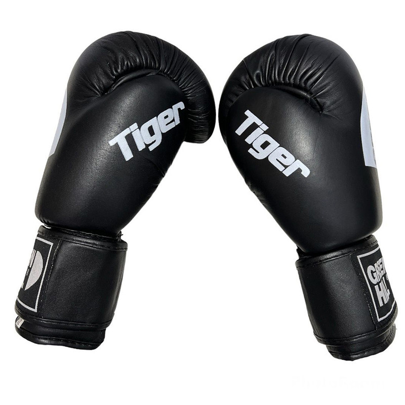 دستکش بوکس مدل New tiger2 چرم طبیعی کد OZ-10
