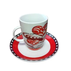 ست فنجان و نعلبکی 12 پارچه مدل TL9515