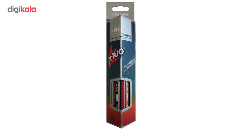 مداد مشکی پیکاسو مدل Trio ـ بسته 12 عددی مداد مشکی پیکاسو مدل Trio ـ بسته 12 عددی