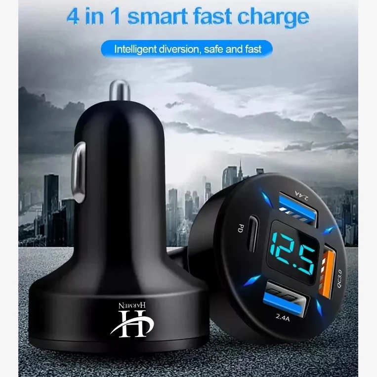 عکس شماره 14 : شارژر فندکی هارمن مدل pd4qc3