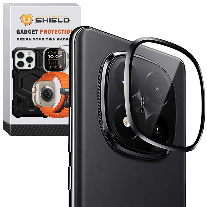 محافظ لنز دوربین آلتیمیت شیلد مدل Ring Plate مناسب برای گوشی موبایل شیائومی Redmi Note 14 Pro Plus