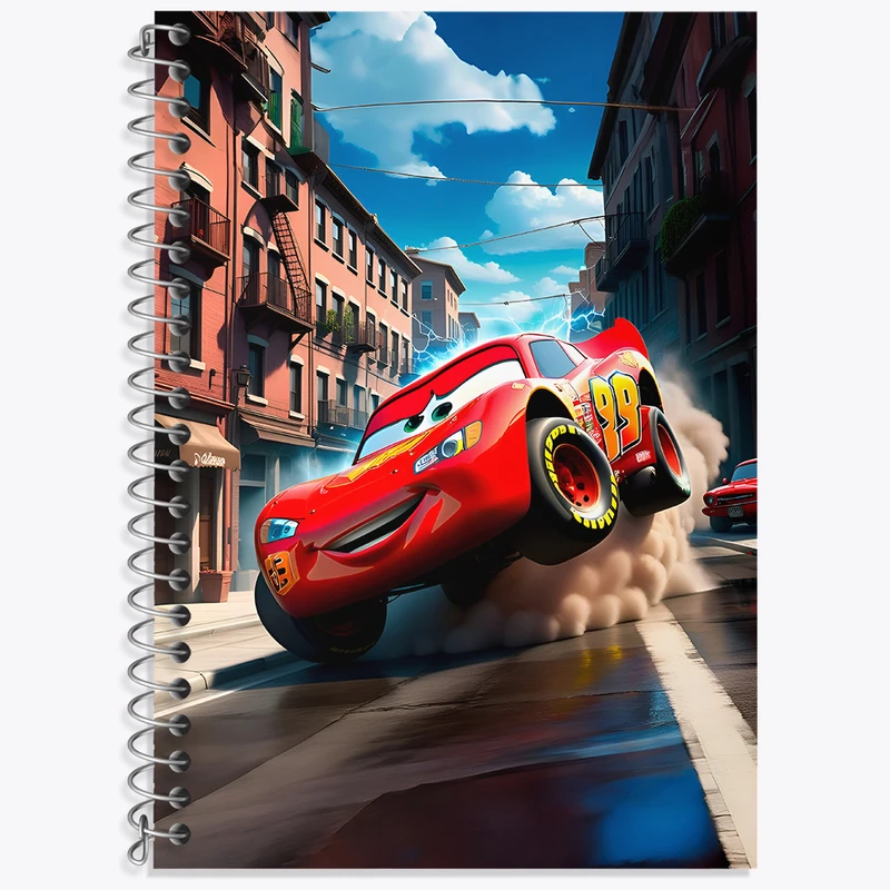 دفتر لغت 50 برگ خندالو طرح ماشین ها کد N4740