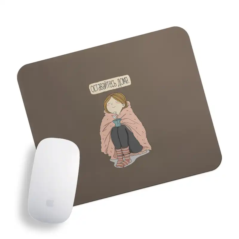 ماوس پد طرح دخترانه مدل 3008