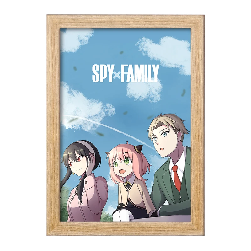 تابلو خندالو مدل خانواده فورجر انیمه اسپای ایکس فمیلی Spy x Family  کد 15592