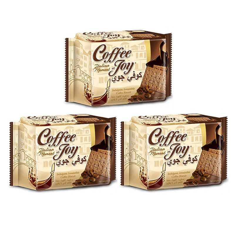 بیسکوییت کافی جوی طعم قهوه -45 گرم  بسته 3 عددی