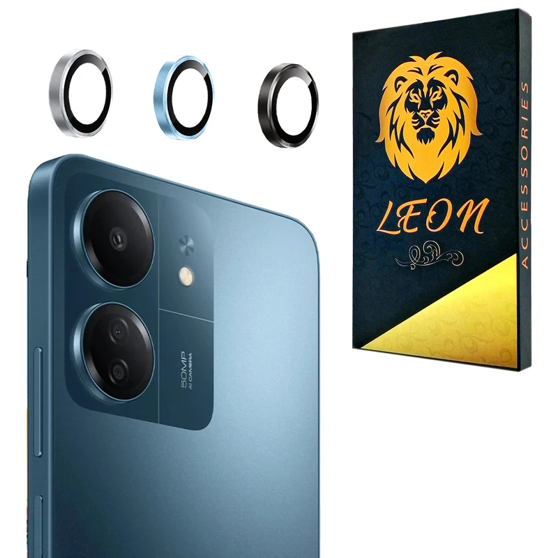 محافظ لنز دوربین فلزی لئون مدل Lenz مناسب برای گوشی موبایل شیائومی Redmi 13C
