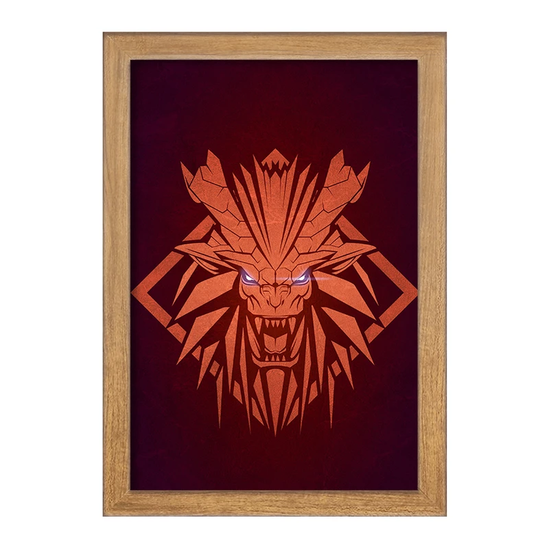 تابلو خندالو مدل بازی شکارچی هیولا (Monster Hunter) کد 33198