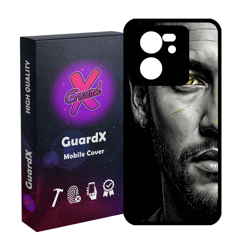 کاور گارد ایکس طرح نیمار مدل 10983 مناسب برای گوشی موبایل شیائومی 13T/13T Pro/Redmi K60 Ultra