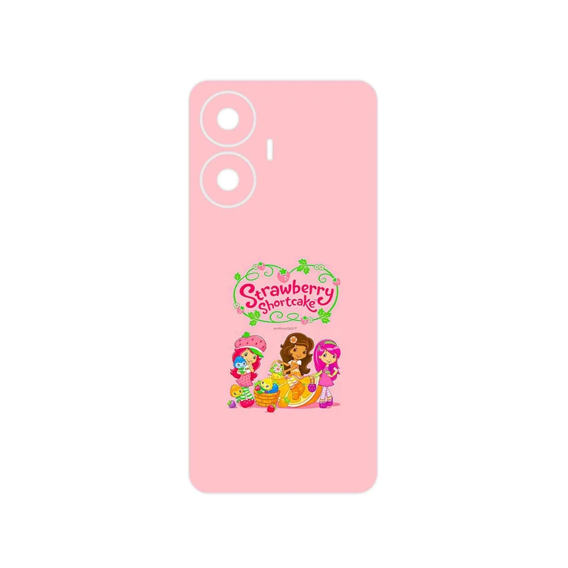 برچسب پوششی ماهوت مدل Strawberry Shortcake مناسب برای گوشی موبایل ریلمی C55