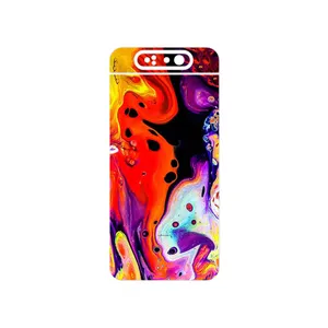 MAHOOT Abstract Oil Art Cover Sticker for Samsung Galaxy A80