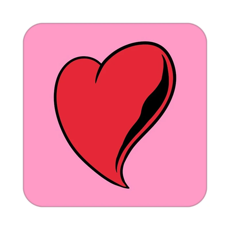 زیر لیوانی کاکتی طرح عاشقانه مدل mp39884