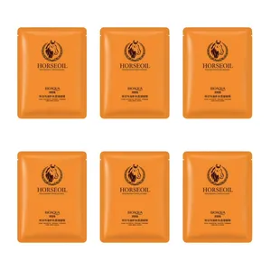 ماسک صورت بی آکوا مدل اسب مناسب برای انواع پوست وزن 25 گرم بسته 6 عددی