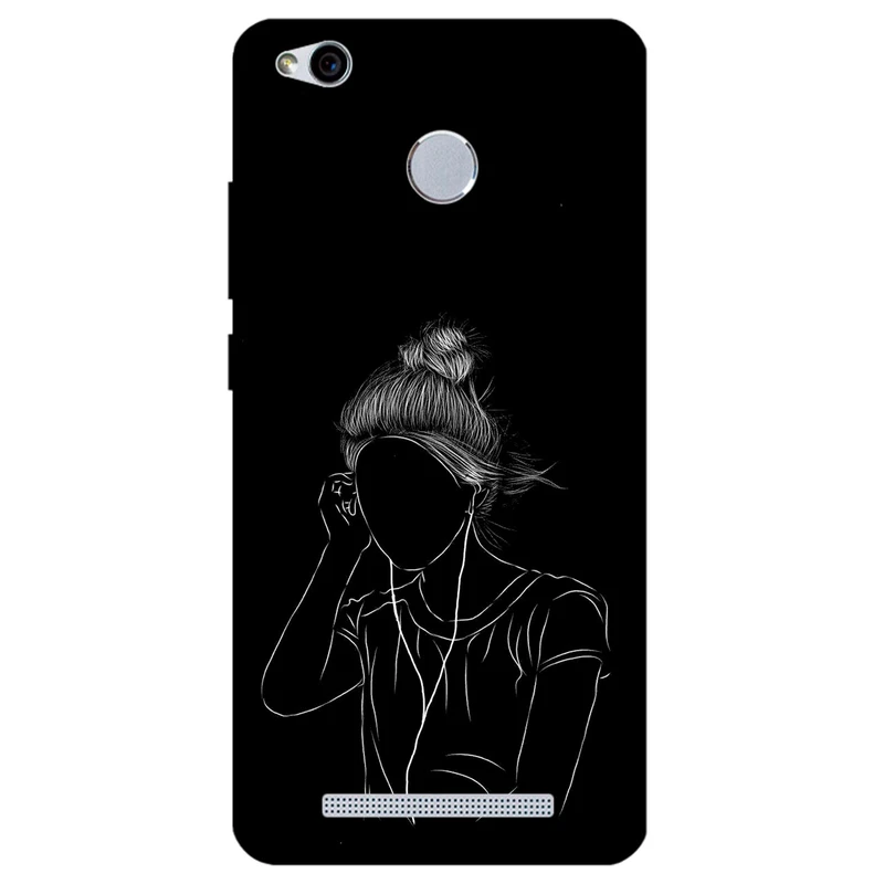 کاور مگافون طرح مینیمال مدل 1858 مناسب برای گوشی موبایل شیائومی Redmi 3 / 3S / 3 Pro  