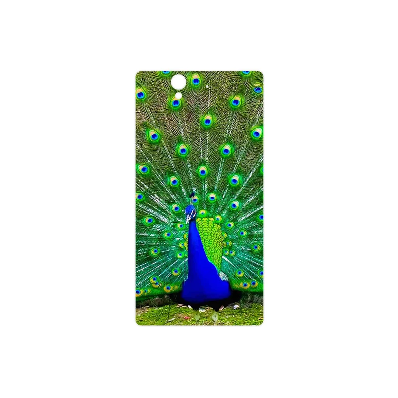 برچسب پوششی ماهوت مدل Peacock مناسب برای گوشی موبایل سونی Xperia X