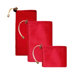 کیف پارچه ای مدل ولوت مجموعه 3 عددی