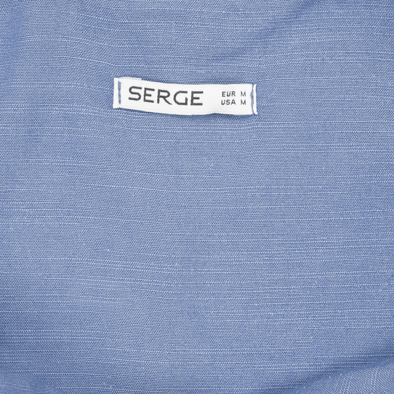 بلوز آستین بلند زنانه سرژه مدل 204614 رنگ آبی